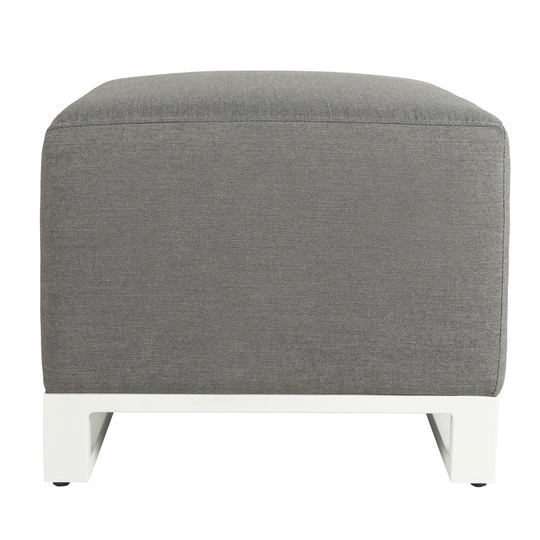 Sofa With 2 Chairs 2 Footstools & Coffee Table White