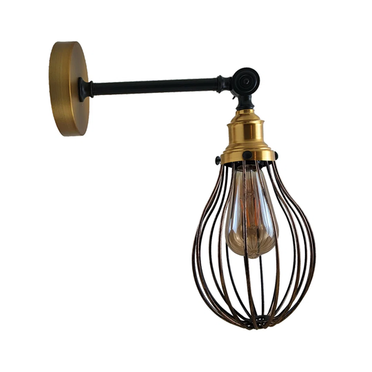 E27 Modern Vintage Retro Industrial Adjustable Sconce Wall Light Fitting Fixture