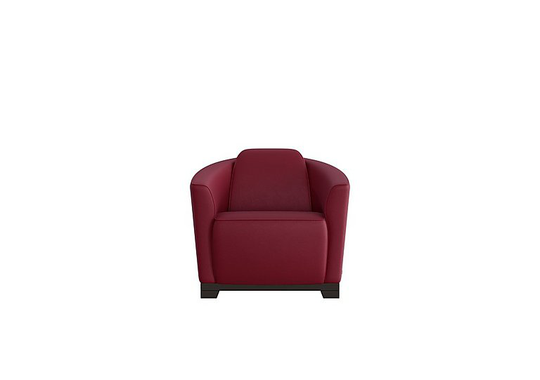 Nicoletti - Ketty Leather Accent Chair - Red
