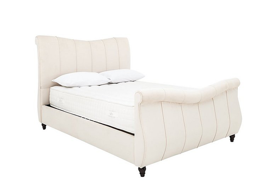 Belle Bed Frame - King Size - Cream