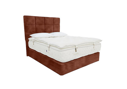 Harrison Spinks - Yorkshire 30,000 Divan Set - Double - Brown