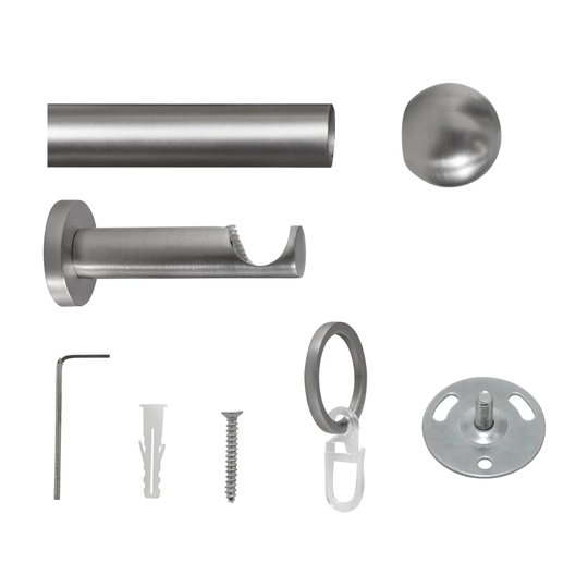 Rille Curtain Pole Set