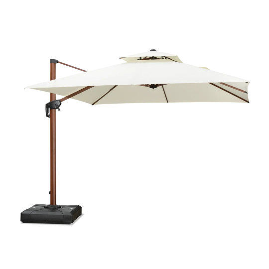 Dixon 3.3m Square Cantilever Parasol