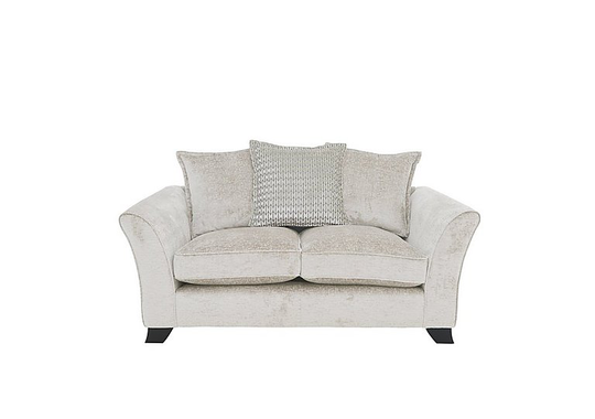Sasha 2 Seater Scatter Back Sofa - Natural