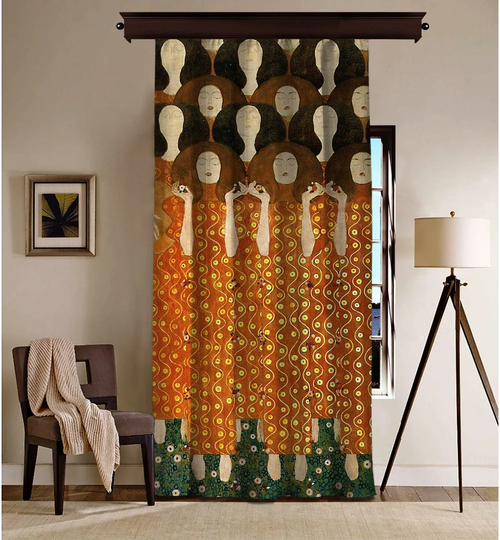 Grimm Track Insert Blackout Single Curtain