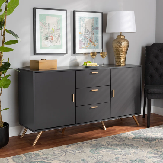 Celess 149.23 Cm Wide 3 Drawer Sideboard