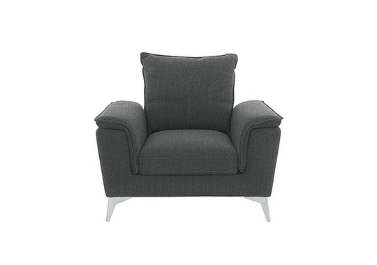 Monaco Fabric Chair - Grey