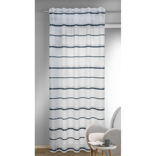 Dayonte Slot Top Semi Sheer Thermal Curtain