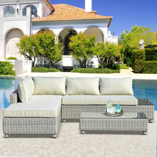 Rattan Sofa Set