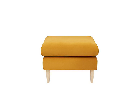 Ercol - Loreta Footstool - Yellow