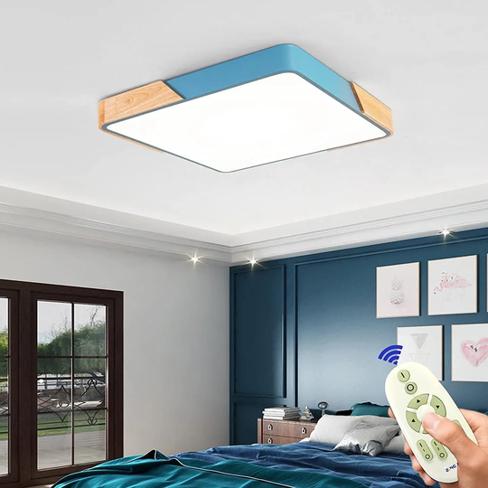 2 - Light Simple LED Flush Mount