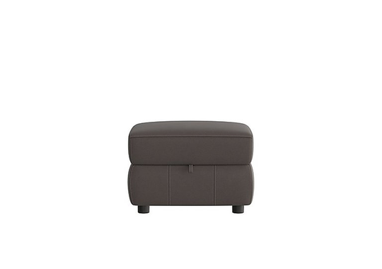 Relax Station Revive Fabric Storage Footstool - Grey