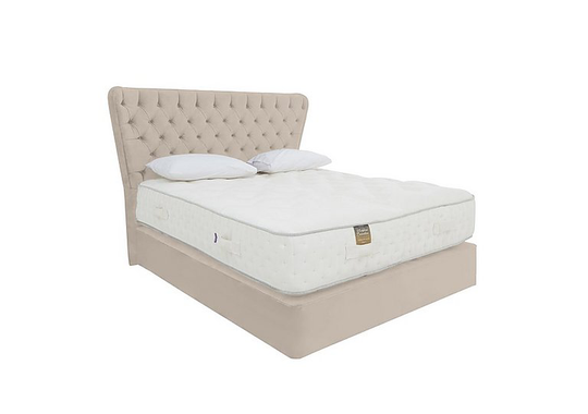 Harrison Spinks - Yorkshire 25,000 Divan Set - Small Double - Cream