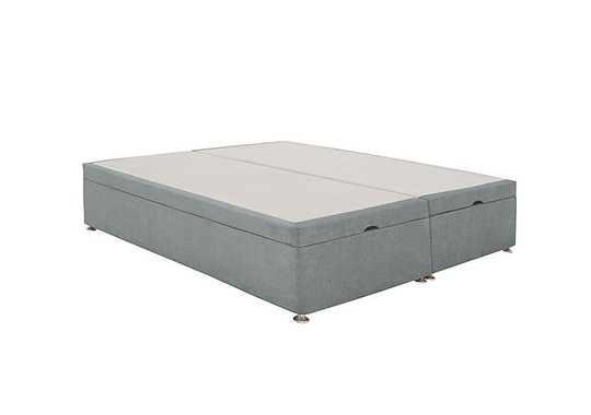 Sleep Story - End-lift Ottoman Divan Base - Super King - Grey