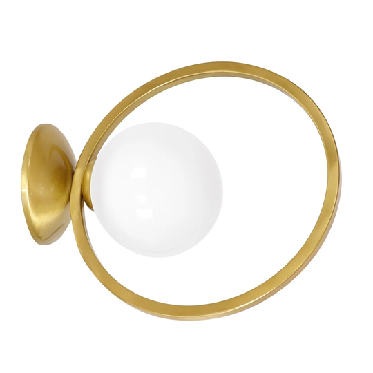 Lepe 1 - Light Gold Flush Mount