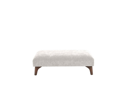 Country Collection Accent Footstool - White