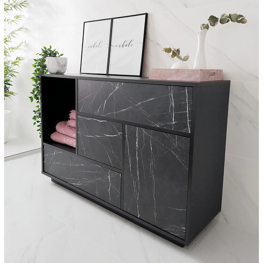 Buatti 120 Cm Wide 3 Drawer Sideboard