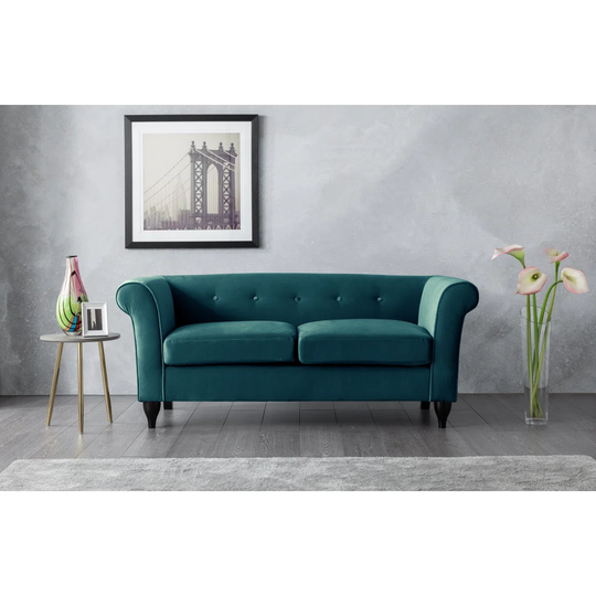 Leahnna 181Cm Scroll Arms Loveseat Sofa
