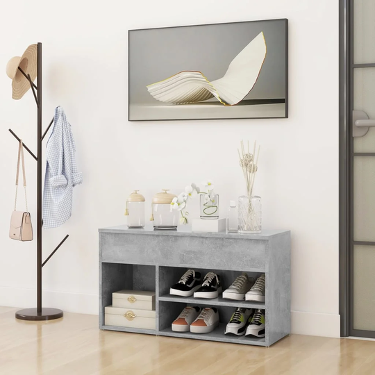 Chipboard 8 Pair Shoe Storage Bench