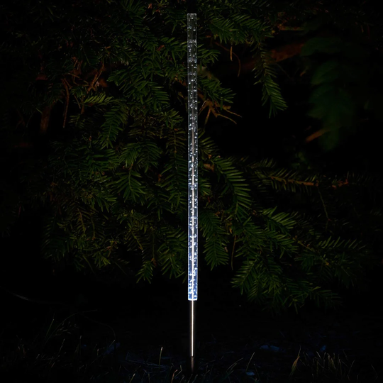 Felices Clear Low Voltage Solar Powered Integrated LED Pathway Light