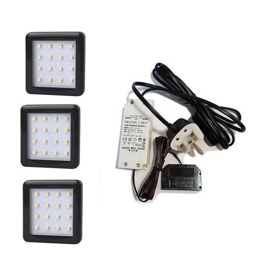 Brookmount LED Under Cabinet Puck Light