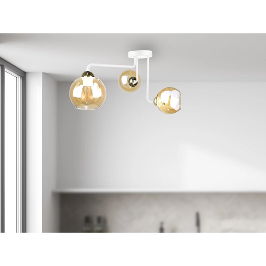 3 - Light 50Cm Flush Mount