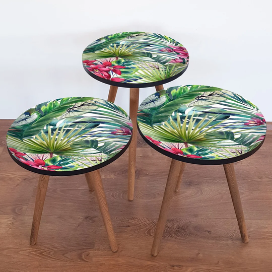 Apodaca 3 Piece Nest of Tables