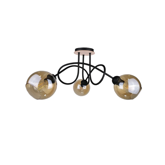 3-Light 70cm Semi Flush Mount