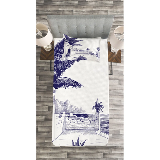 Aeronwy Bedspread Set with Pillow Sham