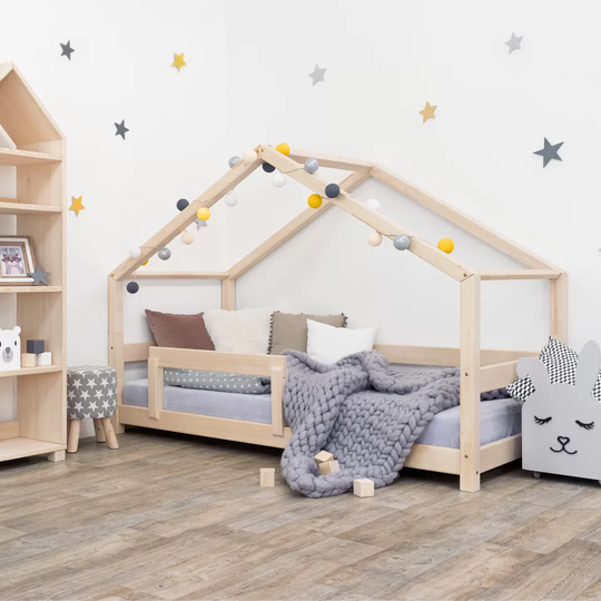Children Housebed Lucky With Bed Rail