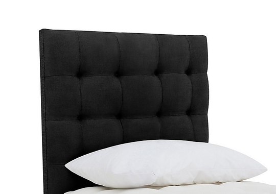 Millbrook - Stroud Floor Standing Headboard - Single - Black