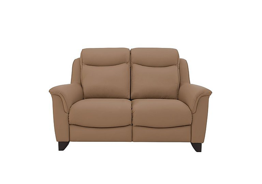 Parker Knoll - Manhattan 2 Seater Leather Sofa - Brown