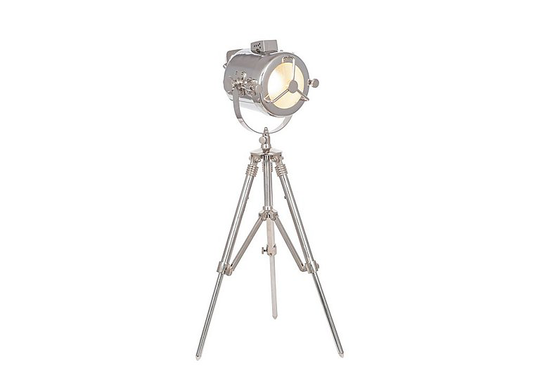 Marine Nickel Table Lamp