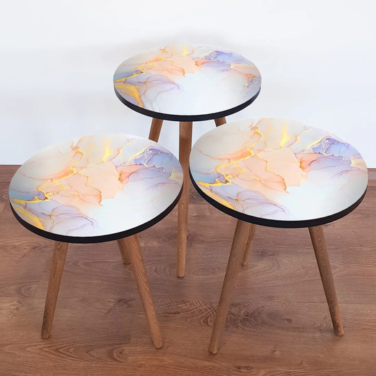 Karan 3 Piece Nest of Tables