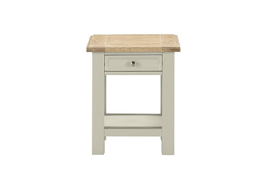 Furnitureland - Angeles Lamp Table - Cream