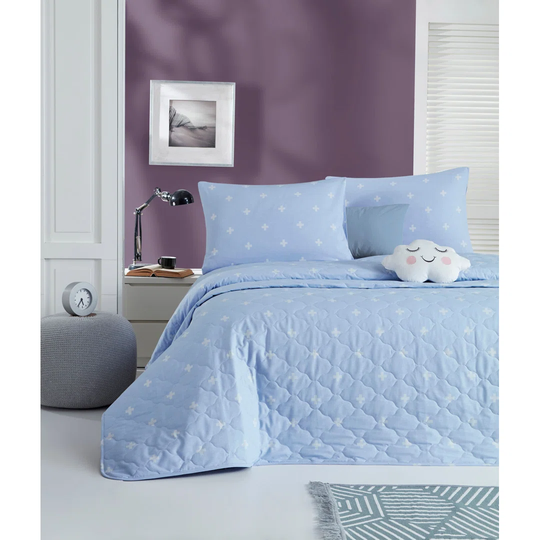 Eliijah Bedspread Set with Two Pillows