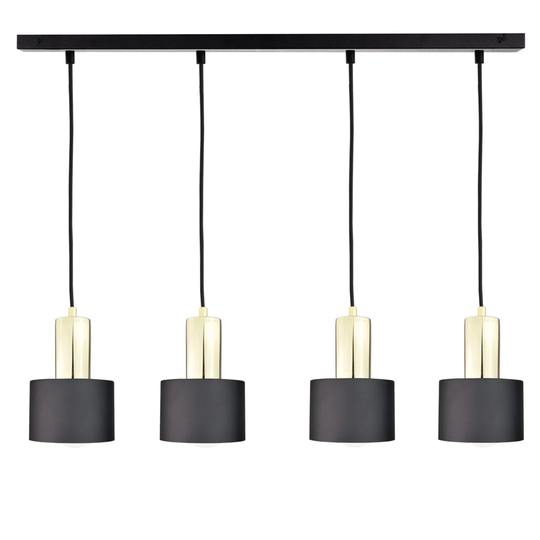 4 - Light Kitchen Island Drum Pendant