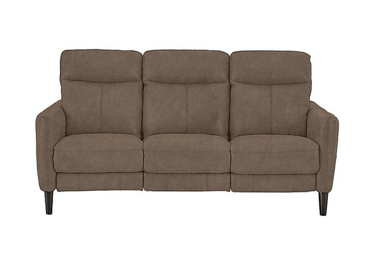 Compact Collection Petit 3 Seater Fabric Power Recliner Sofa