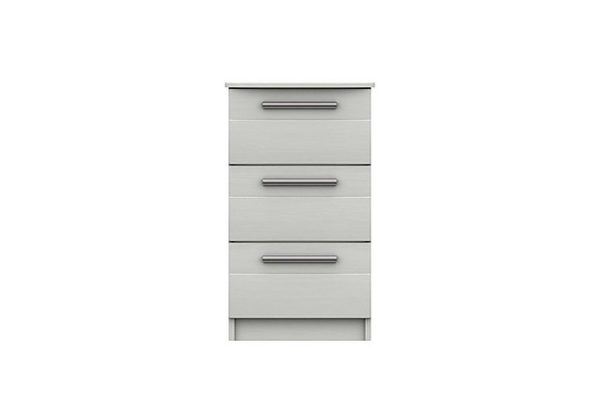London Bedrooms - Victoria 3 Drawer Bedside Cabinet