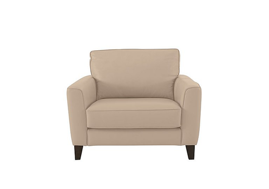 Brondby Leather Cuddle Chair- World of Leather