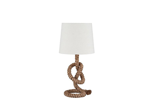 Knot Table Lamp - Brown