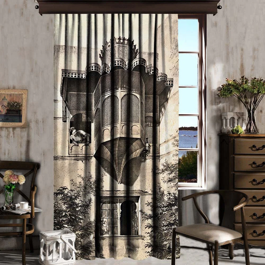 Bremer Track Insert Room Darkening Single Curtain