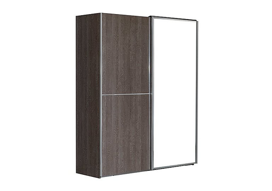 Venezia 2 Door Sliding Wardrobe with 1 Mirror Door