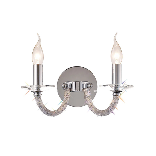 Gelnett 2-Light Candle Wall Light