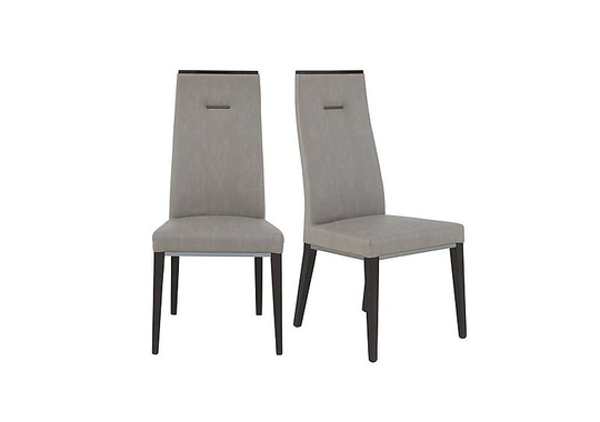 ALF - Avellino Pair of Dining Chairs - Grey