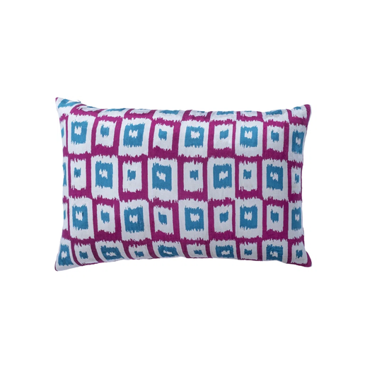 Brecon Ikat Square Scatter Cushion Pillow Cover