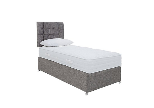 Sleep Story - Ergo 1000 Divan Set - Small Single - Grey