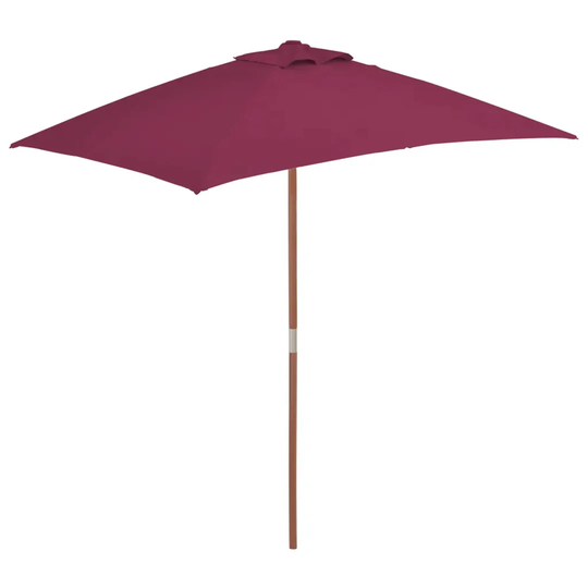 2m x 1.5m Rectangular Traditional Parasol