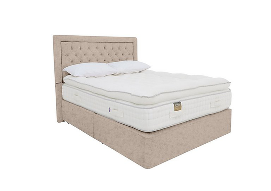 Harrison Spinks - Yorkshire 20,000 Pillow Top Divan Set - Small Double - Beige