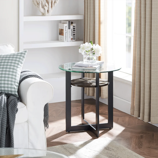 Eastford Side Table with Storage